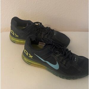 Nike Air Max Size 10.5 Blue+Green